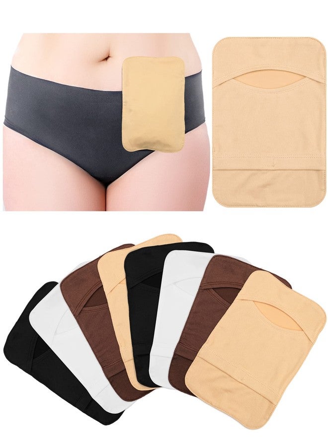 Sosation 8pcs Ostomy Bag Cover Colostomy Pouch Cover Lightweight Odor Control Stretchy Bag Washable Pouch Liner for Women Men Reusable Care Protector Supplies - Image 1